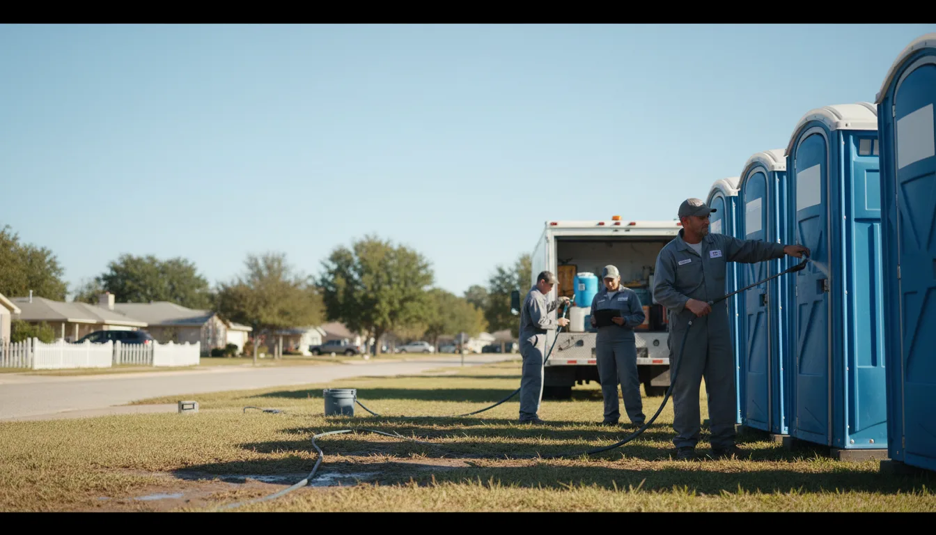 Long-Term Portable Toilet Rental in Havana, IL near me